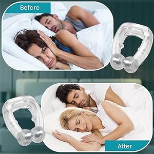 (1 পিস) Anti Snore Nose Clip - Easy To Use 100% Worked