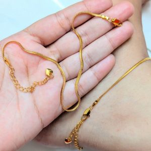 (2 পিস) 18K Gold Polished Payeel, or Bracelet